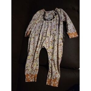 Wildflower boutique one piece floral leaves romper size 2t wildflowers